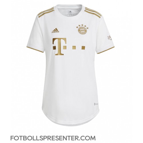Bayern Munich Benjamin Pavard #5 Borta Matchtröja Dam 2022-23 Kortärmad Bayern Munich Benjamin Pavard #5 Borta Matchtröja Dam 2022-23 Kortärmad